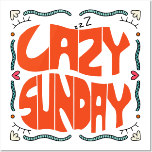 Lazy Sunday Posters and Art